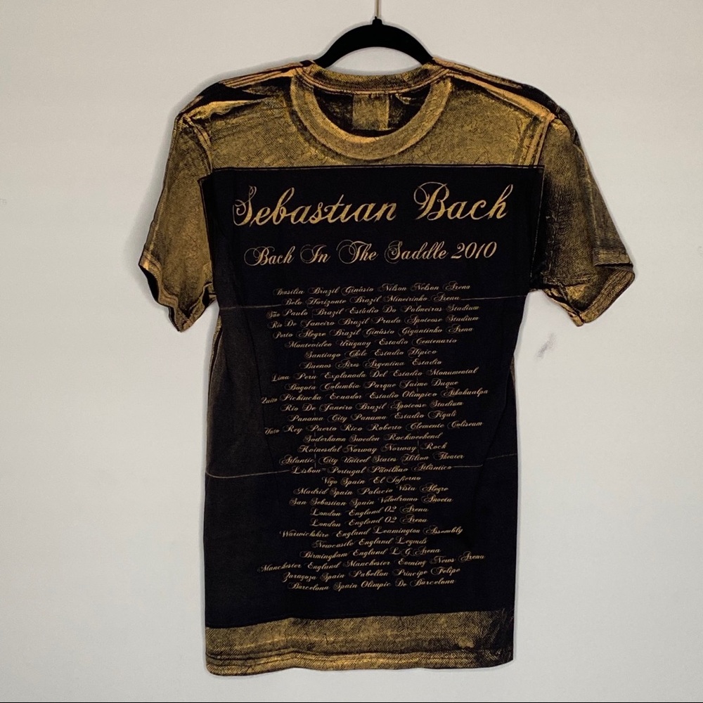 Sebastian Bach Angel Down Front & Back Graphic Tee - Picture 6 of 8